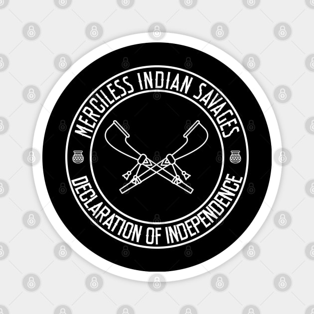 indian savages Magnet by rsclvisual